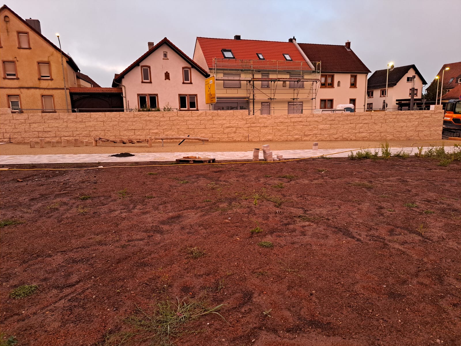 Natursteinmauer