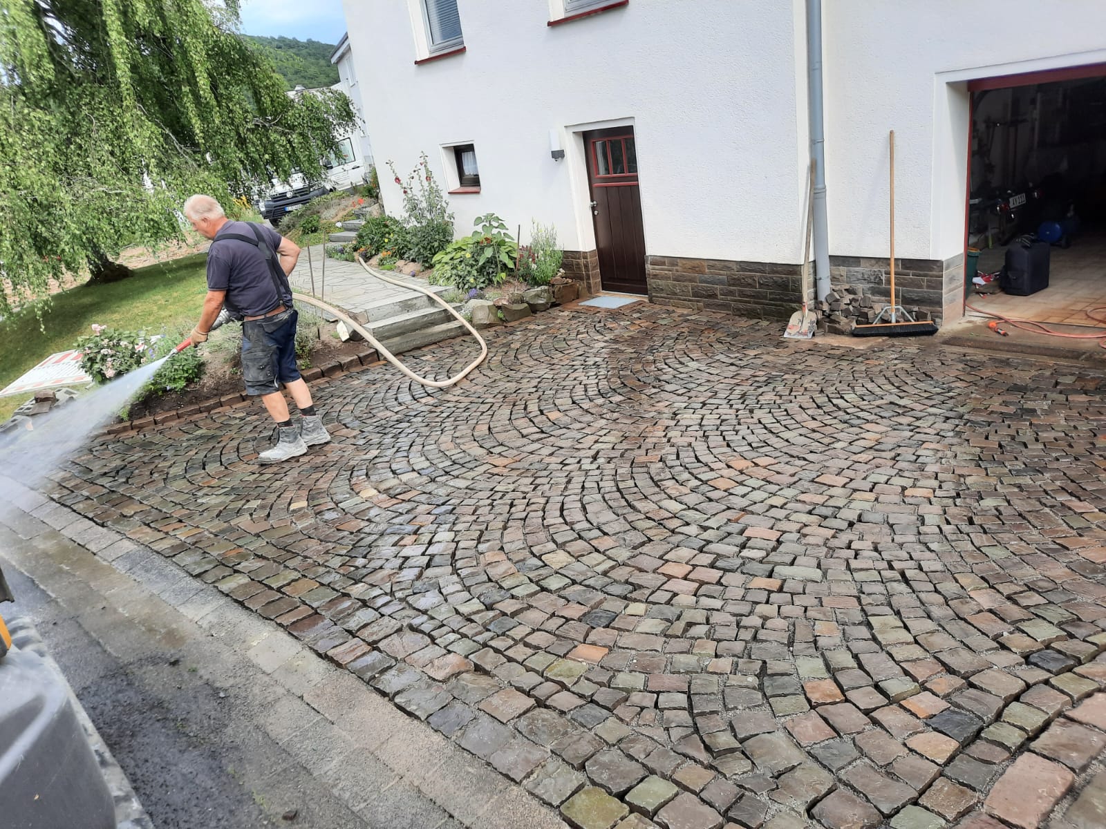 Pflasterarbeiten