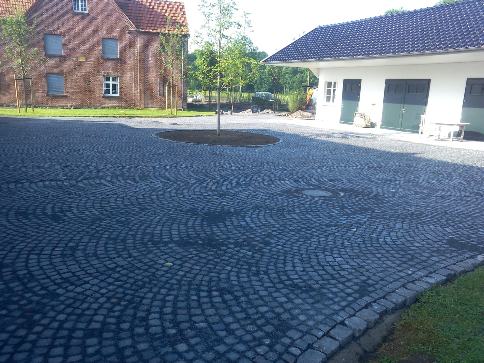 Pflasterarbeiten